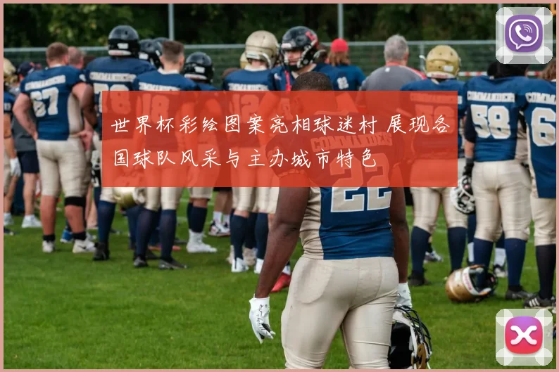 世界杯彩绘图案亮相球迷村 展现各国球队风采与主办城市特色