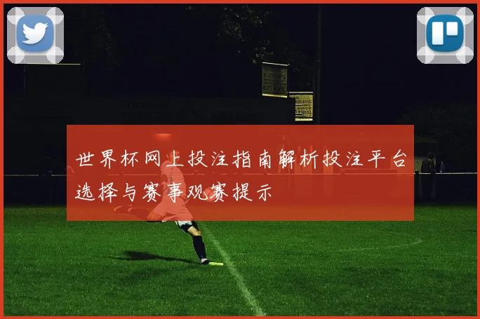 世界杯网上投注指南解析投注平台选择与赛事观赛提示