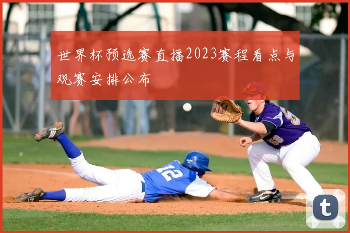 世界杯预选赛直播2023赛程看点与观赛安排公布